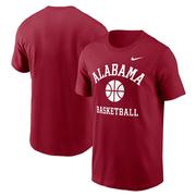 Alabama Nike Cotton Basketball Icon Tee